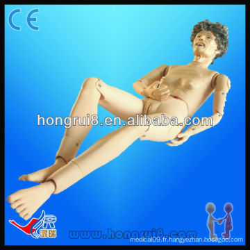 Advanced medical full functional old female nursing training model manikin mannequin